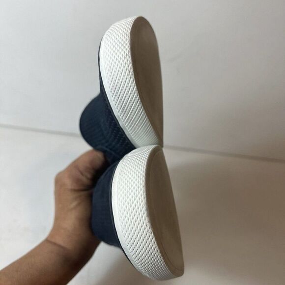 Sperry Top-Sider Womens 9.5M Sneakers Boat Shoe Blue Leather Slip On Memory Foam - Picture 8 of 12